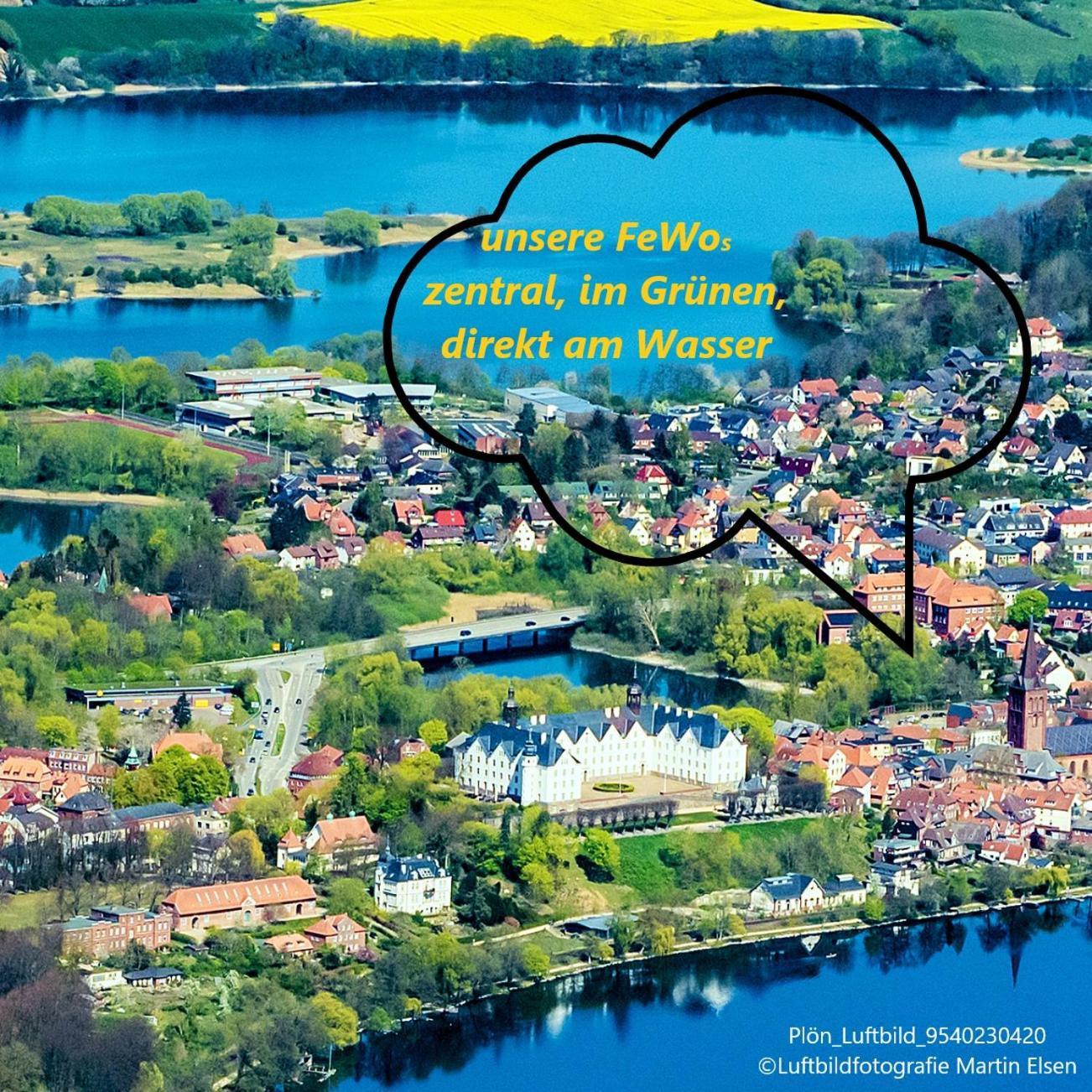Ferienwohnungen Am Schwanensee 플론 외부 사진
